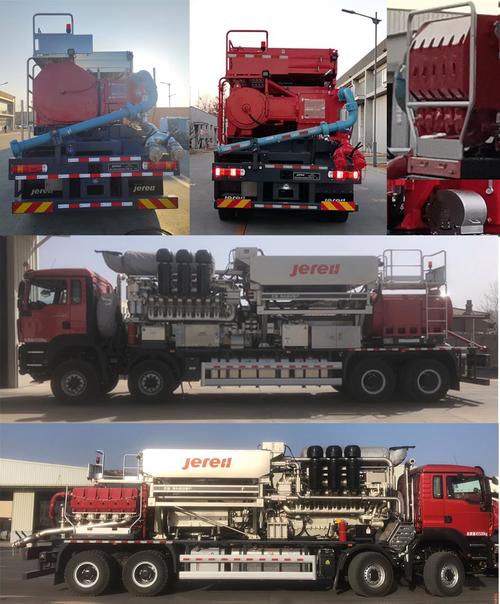 杰瑞牌jr5464tyl压裂车图片